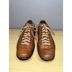 Cole Haan Men’s Tan Leather Casual Fashion Sneakers Size 10 Shoes